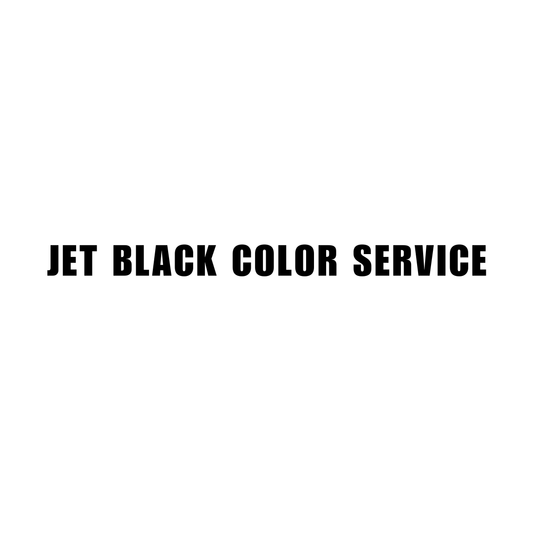 Jet Black Color Service